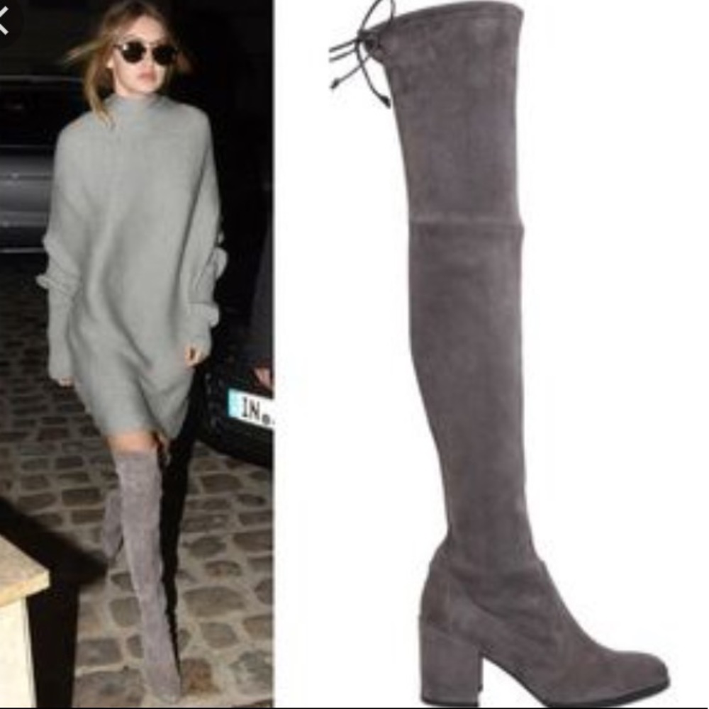 Stuart Weitzman Tieland Boot Londra Suede 9